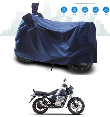 SEBONGO Two Wheeler Cover for Bajaj(V15, Blue)