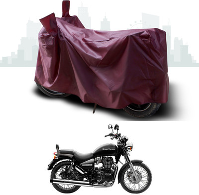 ANTHUB Waterproof Two Wheeler Cover for Royal Enfield(Thunderbird, Maroon)