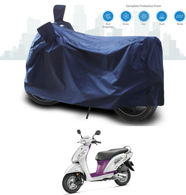 SEBONGO Two Wheeler Cover for Honda(Activa i, Blue)
