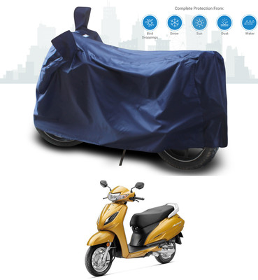 ANTHUB Two Wheeler Cover for Honda(Activa 6G, Blue)