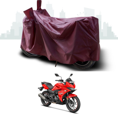 ANTHUB Waterproof Two Wheeler Cover for Hero(Xtreme 200S, Maroon)
