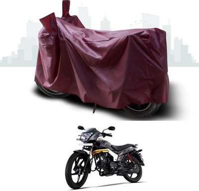 SEBONGO Waterproof Two Wheeler Cover for Mahindra(Centuro, Maroon)