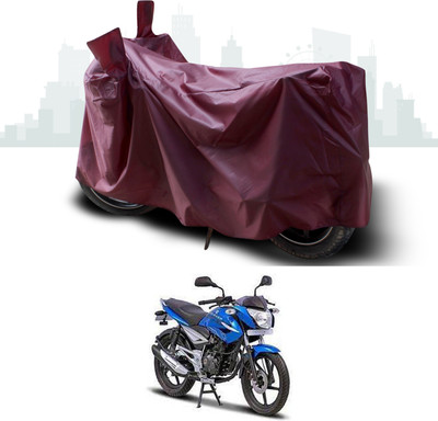 SEBONGO Waterproof Two Wheeler Cover for Bajaj(XCD 135, Maroon)