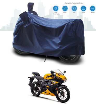 ANTHUB Two Wheeler Cover for Suzuki(GSX-S750, Blue)