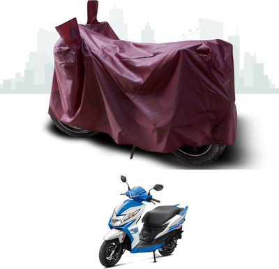 ANTHUB Waterproof Two Wheeler Cover for Honda(Deo, Maroon)