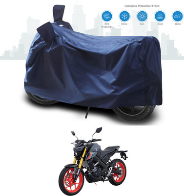 SEBONGO Two Wheeler Cover for Yamaha(MT 15, Blue)