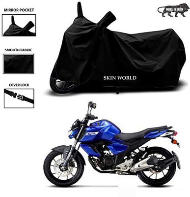 APNEK Waterproof Two Wheeler Cover for Yamaha(FZ S FI (V 2.0), Black)
