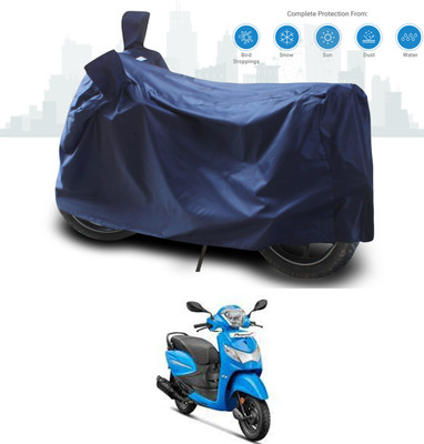 ANTHUB Two Wheeler Cover for Hero(Pleasure, Blue)
