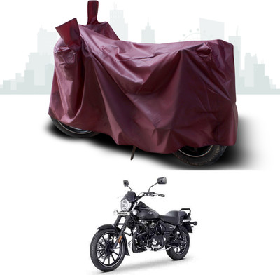 ANTHUB Waterproof Two Wheeler Cover for Bajaj(Avenger, Maroon)