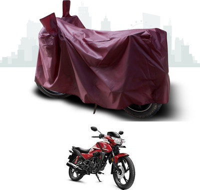 ANTHUB Waterproof Two Wheeler Cover for Honda(SP 125, Maroon)