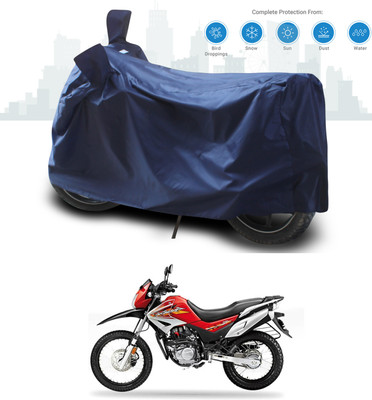 ANTHUB Two Wheeler Cover for Hero(Impulse, Blue)