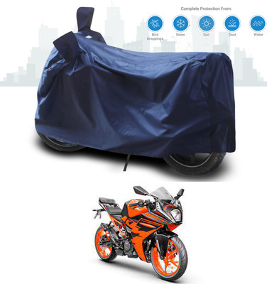 SEBONGO Two Wheeler Cover for KTM(RC 200, Blue)