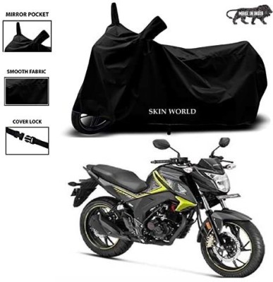 THE REAL ARV Waterproof Two Wheeler Cover for Honda(Hornet 2.0, Black)