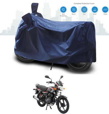 ANTHUB Two Wheeler Cover for Bajaj(Platina 125, Blue)