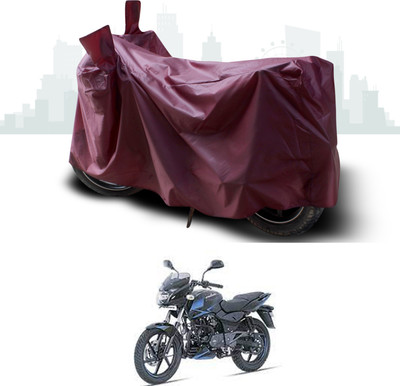 SEBONGO Waterproof Two Wheeler Cover for Bajaj(Pulsar 150 DTS-i, Maroon)