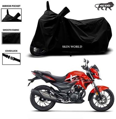 APNEK Waterproof Two Wheeler Cover for Hero(Xtreme 200R, Black)