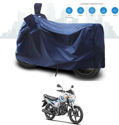 SEBONGO Two Wheeler Cover for Suzuki(Hayate EP, Blue)