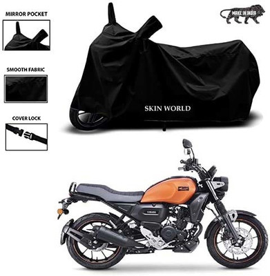 THE REAL ARV Waterproof Two Wheeler Cover for Yamaha(FZ1, Black)
