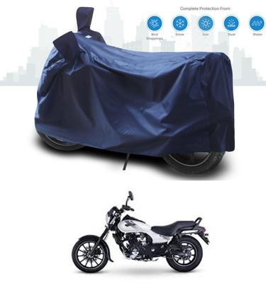SEBONGO Two Wheeler Cover for Bajaj(Avenger 220 Street, Blue)