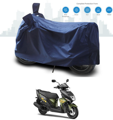 SEBONGO Two Wheeler Cover for Yamaha(Cygnus Ray ZR, Blue)