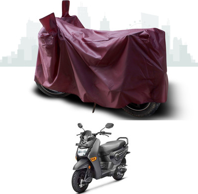 ANTHUB Waterproof Two Wheeler Cover for Honda(Cliq, Maroon)