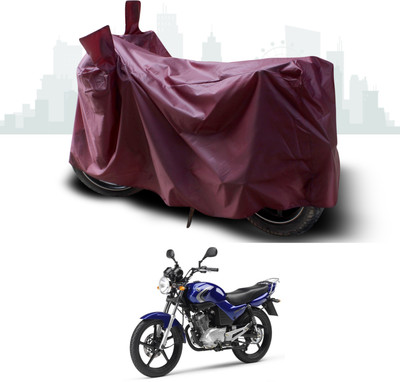 ANTHUB Waterproof Two Wheeler Cover for Yamaha(YBR 110, Maroon)