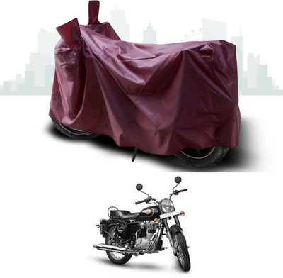 ANTHUB Waterproof Two Wheeler Cover for Royal Enfield(Standard 350, Maroon)