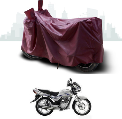 SEBONGO Waterproof Two Wheeler Cover for Suzuki(Zeus, Maroon)