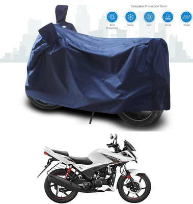 SEBONGO Two Wheeler Cover for Hero(Ignitor, Blue)