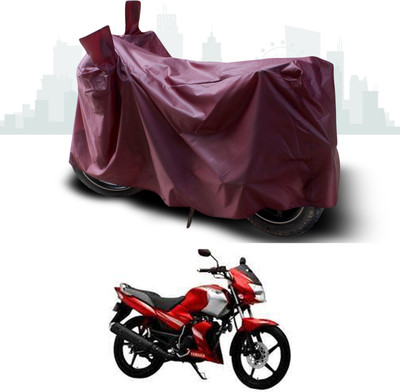 SEBONGO Waterproof Two Wheeler Cover for Yamaha(Gladiator SS, Maroon)