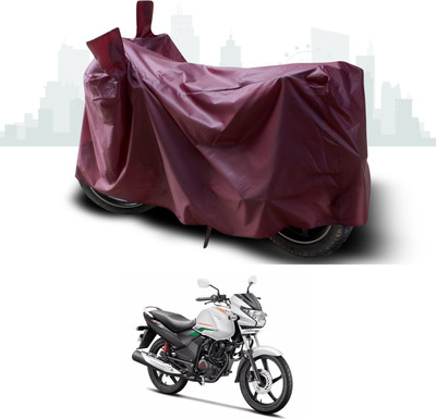 SEBONGO Waterproof Two Wheeler Cover for Hero(Achiever, Maroon)