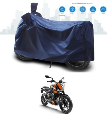 SEBONGO Two Wheeler Cover for KTM(125 Duke, Blue)