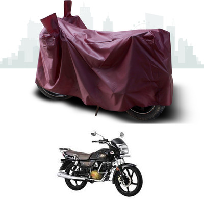 ANTHUB Waterproof Two Wheeler Cover for TVS(Radeon, Maroon)