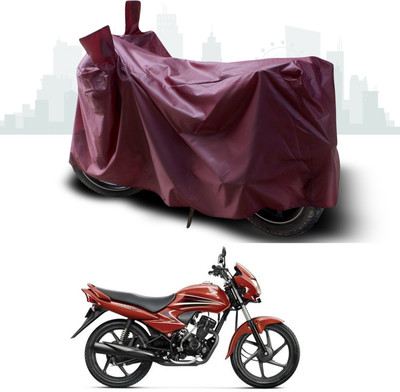 SEBONGO Waterproof Two Wheeler Cover for Honda(Dream Yuga, Maroon)