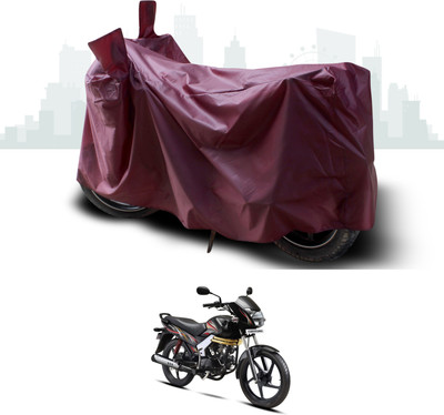 SEBONGO Waterproof Two Wheeler Cover for Mahindra(Centuro XT, Maroon)