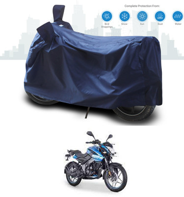 ANTHUB Two Wheeler Cover for Bajaj(Pulsar 125, Blue)