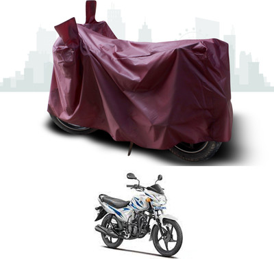 SEBONGO Waterproof Two Wheeler Cover for Suzuki(Hayate EP, Maroon)