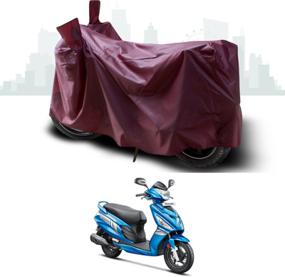 ANTHUB Waterproof Two Wheeler Cover for Hero(Maestro, Maroon)