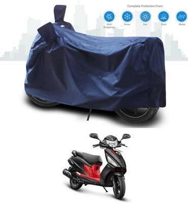 SEBONGO Two Wheeler Cover for Hero(Maestro Edge, Blue)