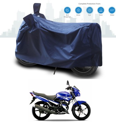 ANTHUB Two Wheeler Cover for Yamaha(Gladiator, Blue)