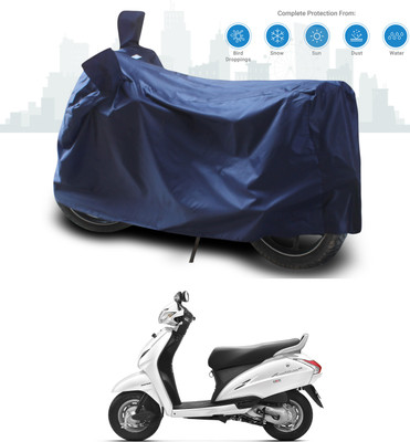ANTHUB Two Wheeler Cover for Honda(Activa 4G, Blue)