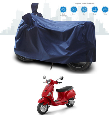 ANTHUB Two Wheeler Cover for Vespa(Urban Club, Blue)