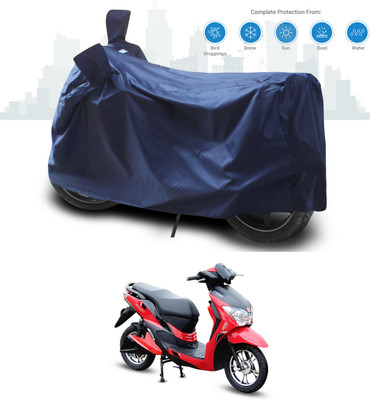 SEBONGO Two Wheeler Cover for Hero(Dash, Blue)