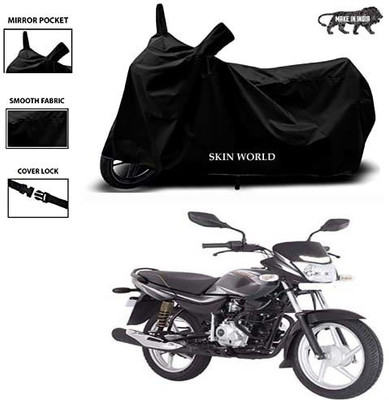 THE REAL ARV Waterproof Two Wheeler Cover for Bajaj(Platina, Black)