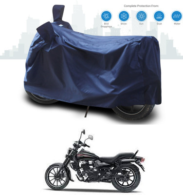 ANTHUB Two Wheeler Cover for Bajaj(Avenger 150 Street, Blue)
