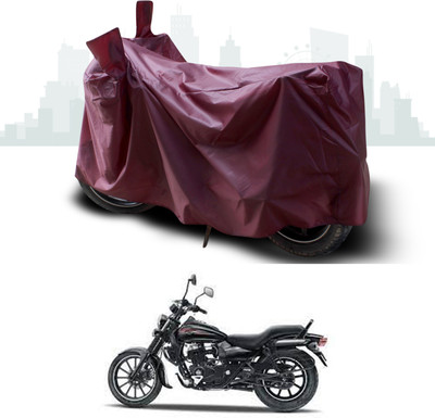 SEBONGO Waterproof Two Wheeler Cover for Bajaj(Avenger 150 Street, Maroon)