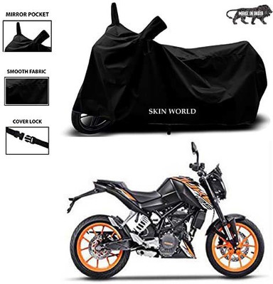 APNEK Waterproof Two Wheeler Cover for KTM(125 Duke, Black)