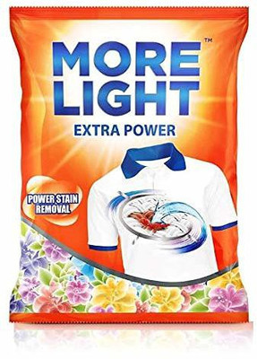 Morelight More Light Extra Power Detergent powder 4kg Detergent Powder(4 kg)