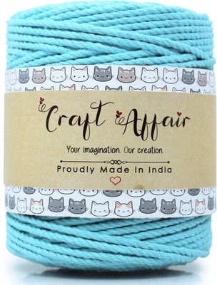 Craft Affair Water Blue Thread(50 m Pack of1)