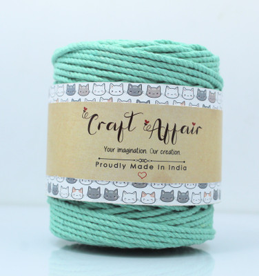 Craft Affair Mint Green Thread(20 m Pack of1)